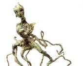 Untitled Nature/Tree Spirit - one of a kind paper mache sculpture