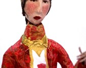 Red Queen - Alice in Wonderland art doll