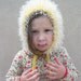 Dandelion Fluff Bonnet for Girls - Hat, Hood, Winterwear