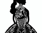 PRINT from one of my original papercuts