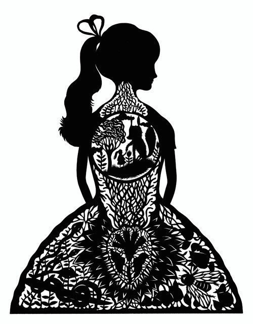 PRINT from one of my original papercuts