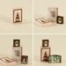 Miniature Book. Collector Quality. One of a Kind. With Papercut Elements.