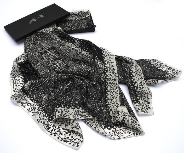 These Same Stars silk scarf