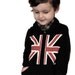 Children Clothing Union Jack Hoody Kids Infants England Flag Hoodie