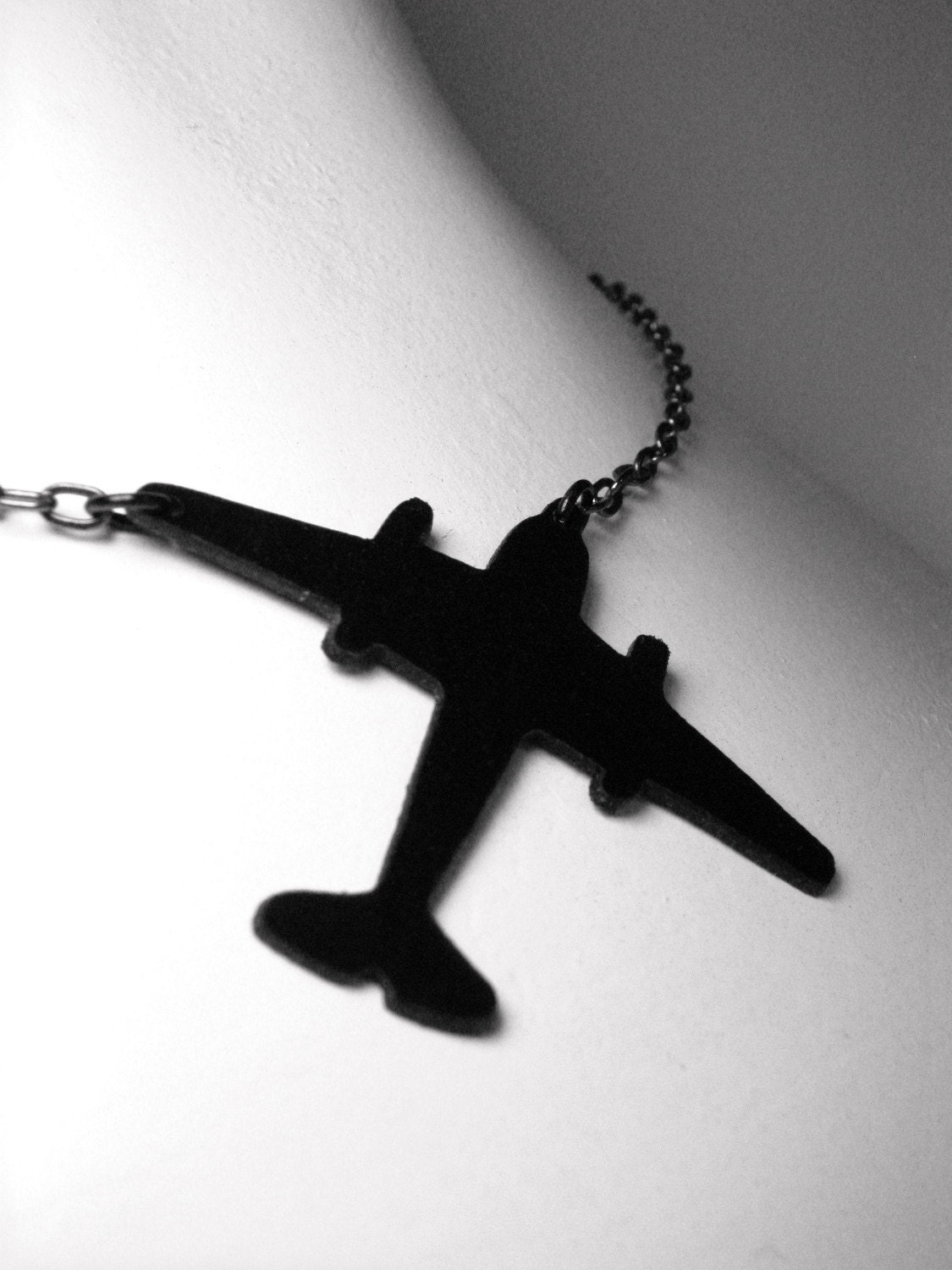 Airplane Recycled Record Silhouette