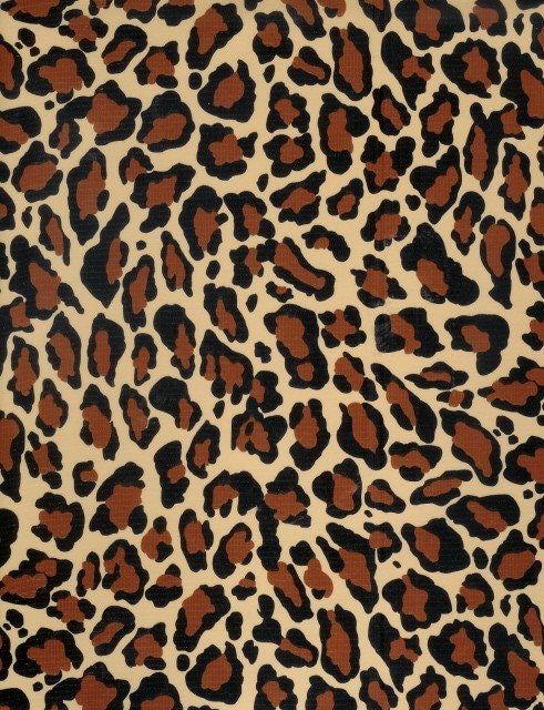 OILCLOTH Fabric - Jaguar