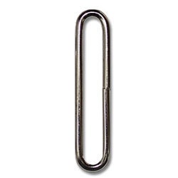 Webbing LOOP - 2" Gloss Black - Metal