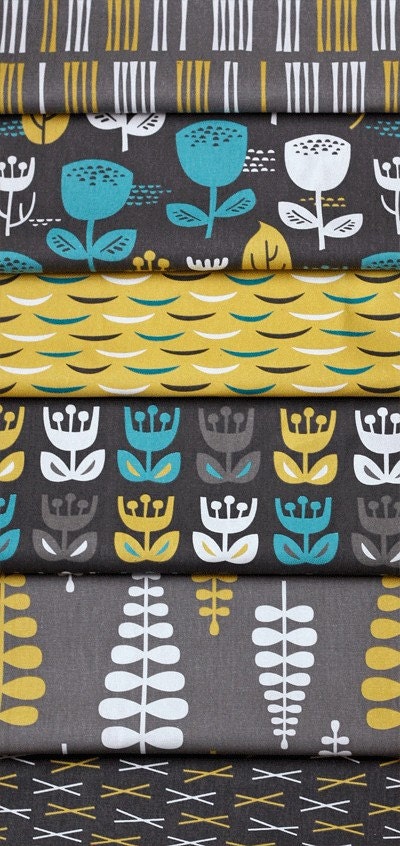 Jessica Jones FABRIC - Home Decor - Outside Oslo - Wildflower - Dusk