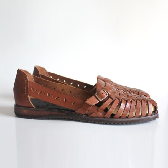 wide huarache sandals