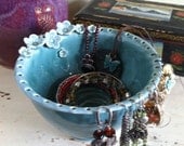 Jewelry Bowl, Earring bowl,  mothers day gift, pottery vessel, home decor, housewares