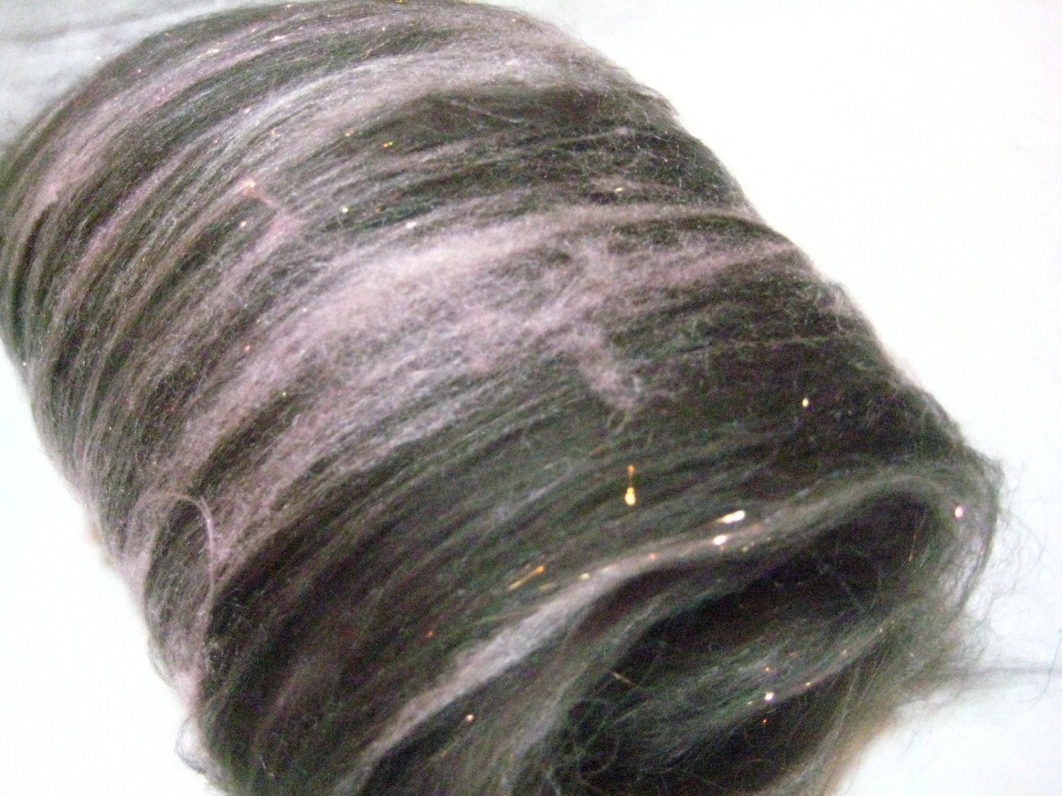 WOODLAND NYMPH - 3 oz.  Superwash Merino/ Silk / Angelina
