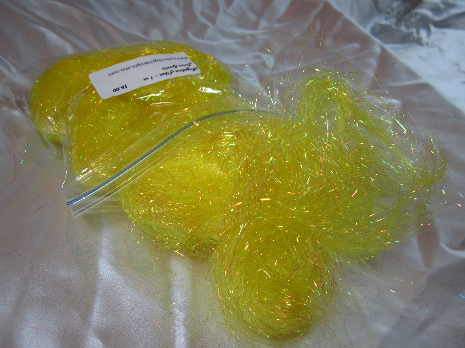 ANGELINA (tm) FIBER  - lemon  4 ounces
