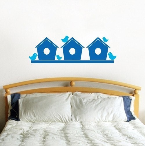 Birdhouse Wall Decal Set
