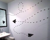 Paper Plane Wall Graphics