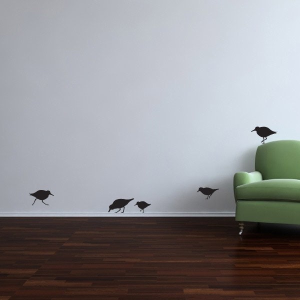 Beach Birds vinyl decal