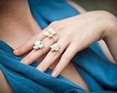 Lotus Blossom Ring---made to your size