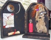 AlTeReD ArT  BiTTerCuPs MeNaGeRiE OOAK HaNdMaDe DeCoR GoTh