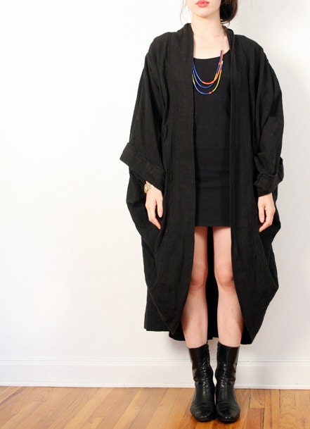 vintage 80s slouchy cocoon jacket