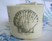 Wrist Cuff Wallet - She Sells Seashells on the Seashore on Saturday - Eco-friendly