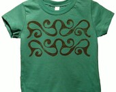 Kelly Green Design - Antique Block Printed Toddler Short Sleeve T-Shirt (Select Size)