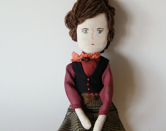 Handmade doll - Henriqueta