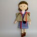 Handmade doll - Summer flower