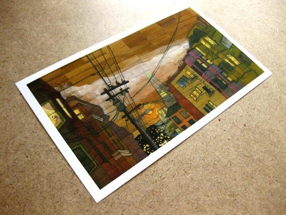 Russian Hill 4x7 Print
