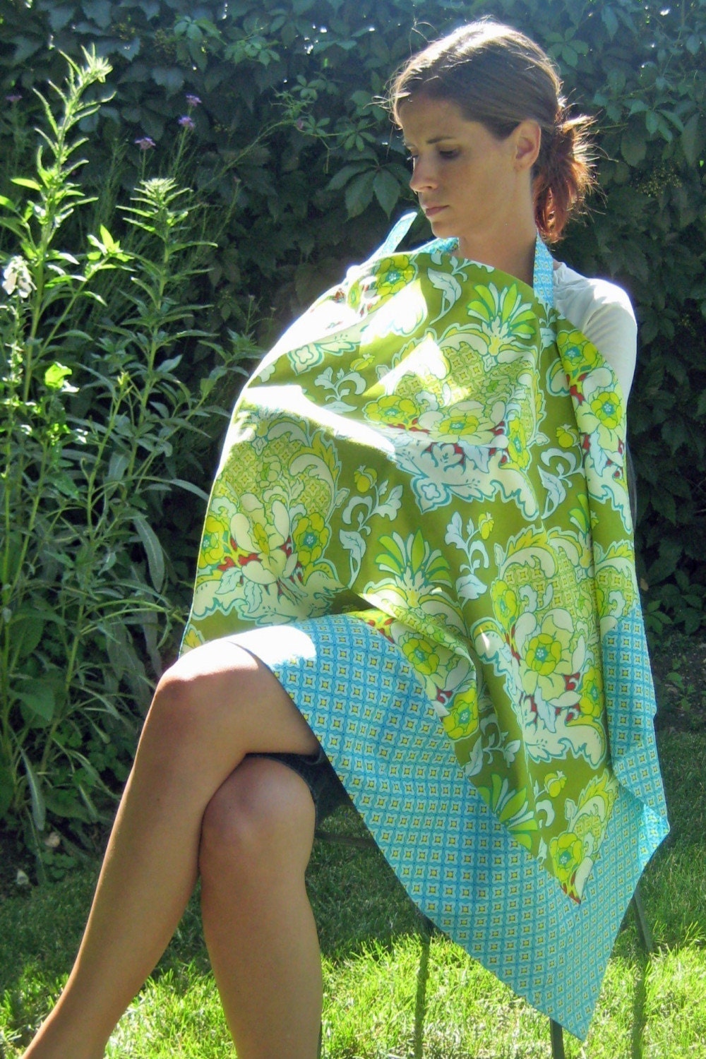 Nursing Apron/Cover Pattern PDF by piccalillitoo on Etsy