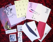 Dame Darcy Stationery Set Fairy Victorian Gothic Lolita Whimsical