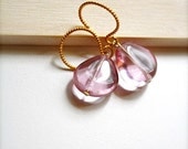 Glasse -- Lilac Hues - Gold Vermeil Jewelry, Glass Beads, Everyday Casuals, Weekend Fun, Classic Chic, Romantic Chic