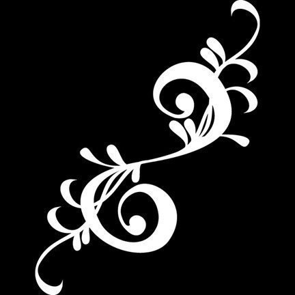scrapbooking Scroll 11 - White