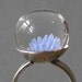 Blue Bachelor Button Ring