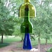 Wine Bottle Wind Chime (recycled)