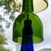 Wine Bottle Wind Chime (recycled)