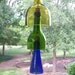 Wine Bottle Wind Chime (recycled)