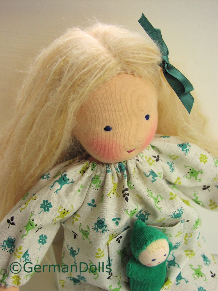 Sunny, a 15 inch Waldorf inspired Doll, Waldorf toy