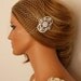 ADORA - art deco style, swarovski rhinestones hair comb