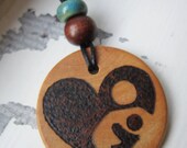 Custom-Drawn Nursing Necklace