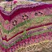 Wearable Art Shawl, A Flower Garden
