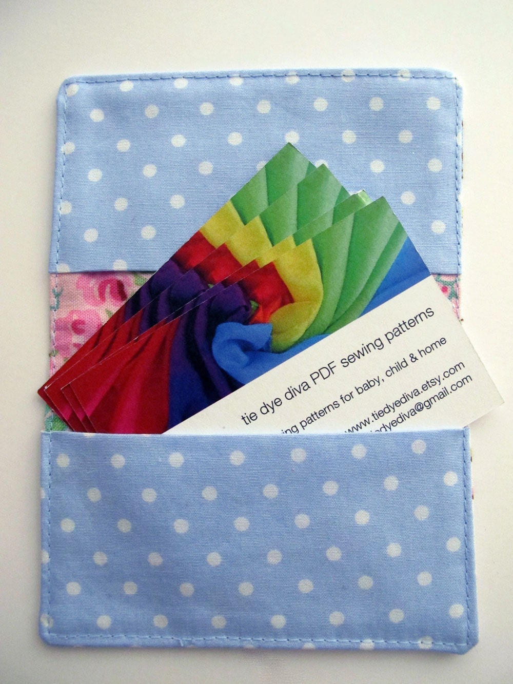 Card wallet tutorial Gift Card Credit Card Holder by tiedyediva