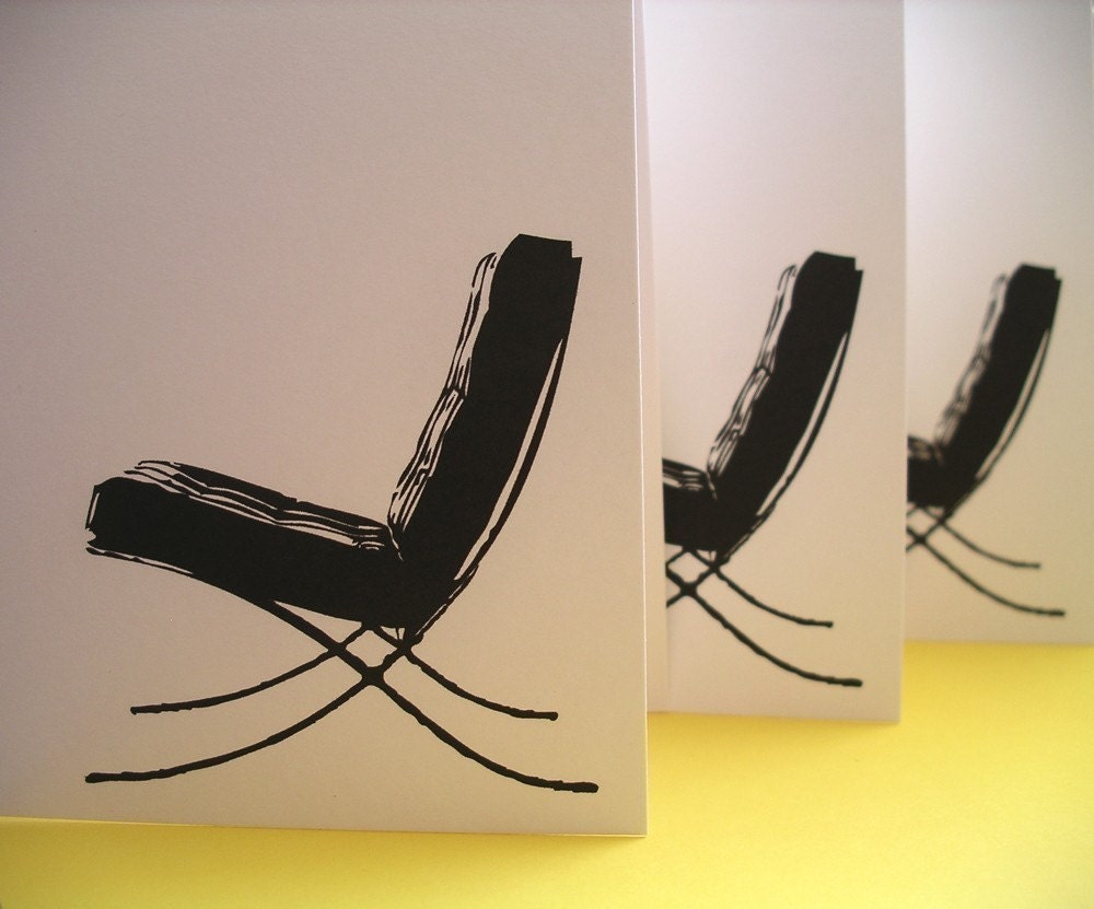 Classic Vintage Modern Chair (set of 6 notes)