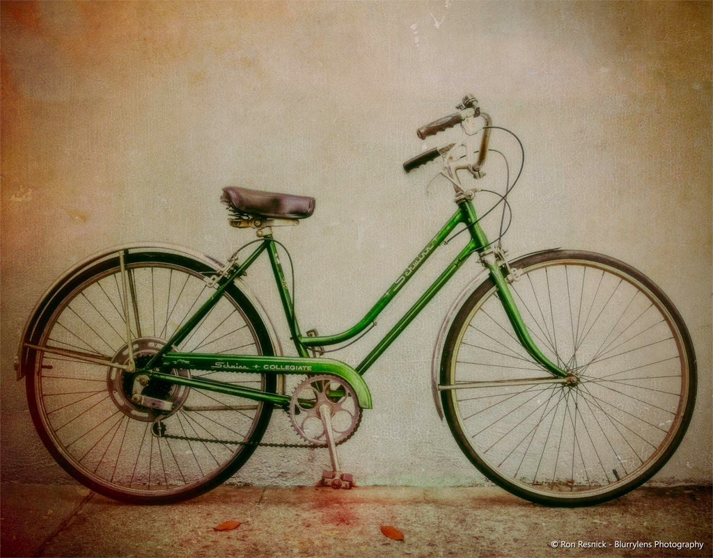 Schwinn Collegiate Bicycle  - 8 x 10 Fine Art Photograph Print