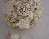 The Champange and Kisses Wedding Button Bouquet