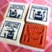 Monster rubber stamps for teachers