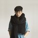 The Soopa Scarf in Black