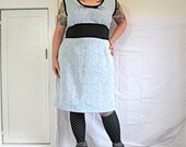 PrettySparkly Dress - plus size - amazing 80s metallic sparkle print fabric - 53B-44W-52H