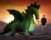 In love with the Dragon - Dragon/Dinosaur Patttern - PDF Instruction