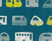the caravan exhibition (blue and yellow)