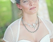 Dotty Bridal Shrug - White or Ivory
