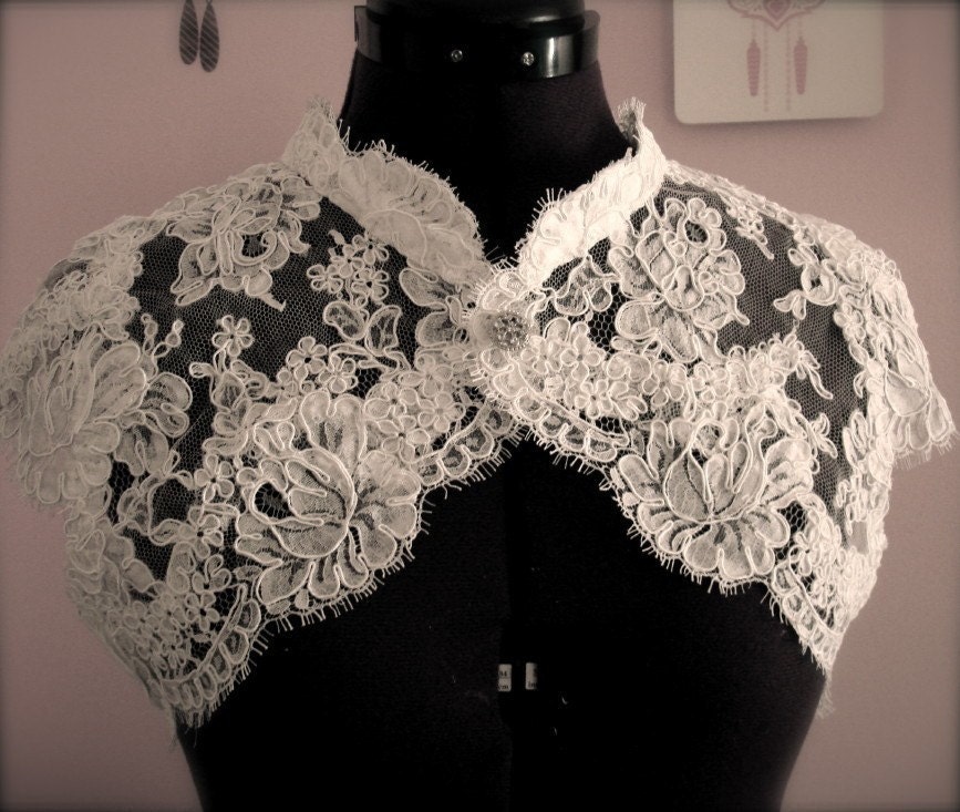 The Meagan Bridal Shrug- White or Ivory